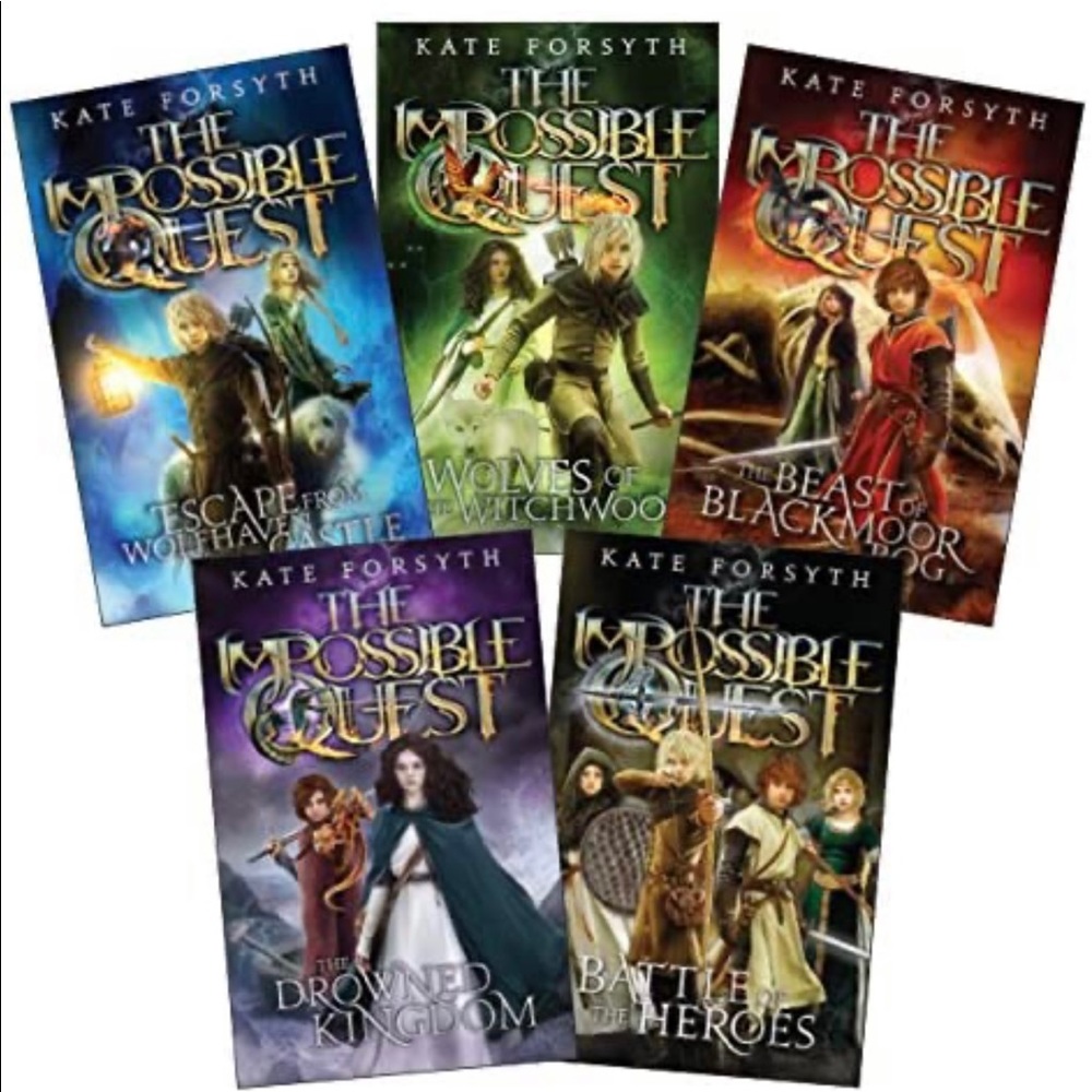 The Impossible Quest Books - Complete Collection (qty 5) - Paperback Edition